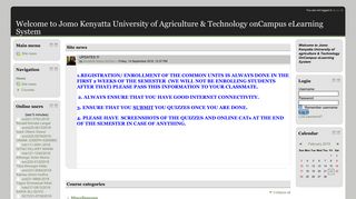 Welcome to Jomo Kenyatta University of Agriculture ... - Jkuat