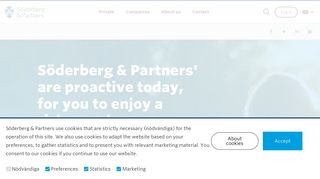 Söderberg & Partners: Start Page