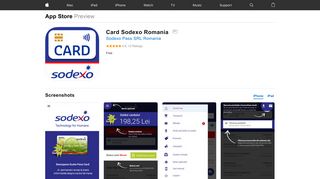 Card Sodexo Romania on the App Store - iTunes - Apple