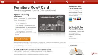 Furniture Row Card - Furniture Row