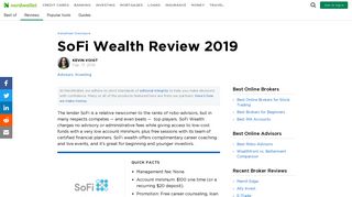SoFi Wealth Review 2019 - NerdWallet