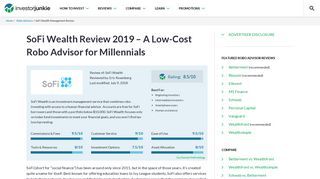 SoFi Wealth Review 2019 | A Robo Advisor for Millennials
