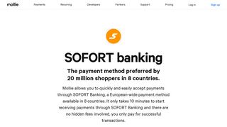 Accept payments using SOFORT Banking – Mollie