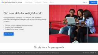 Digital Skills for Africa - Google Digital Garage