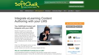 Integrating Content & eLearning Authoring With Your LMS – SoftChalk ...