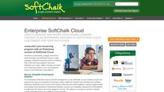 Enterprise SoftChalk Cloud - SoftChalk