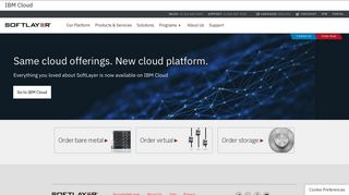 SoftLayer | Cloud Servers, Storage, Big Data, & More IAAS Solutions