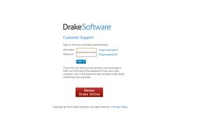 Drake Support Login - Drake Software