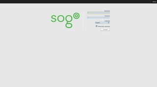 UNU-MERIT email web access - SOGo