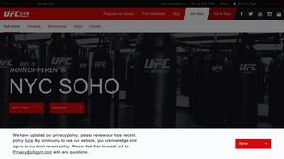 Fitness & Training | MMA | NYC SoHo | UFC GYM