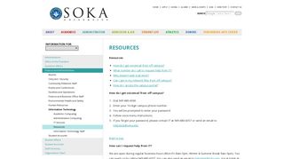 Resources - Soka University
