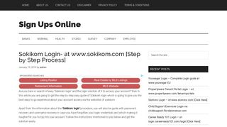 Sokikom Login – at www.sokikom.com [Step by Step Process]