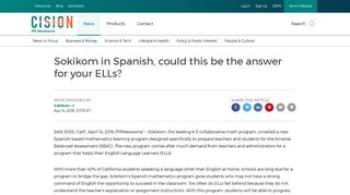 Sokikom in Spanish, could this be the answer for your ELLs?