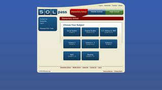 Elementary School Home Page - SolPass