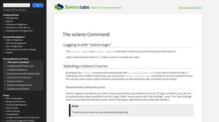 The solano Command — Solano CI documentation
