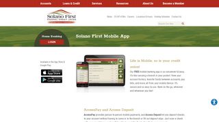 Mobile Banking - Solano First Federal Credit Union