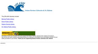 SPLASH - Solano Partner Libraries And St. Helena