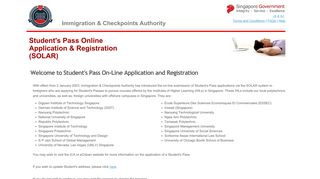 Immigration & Checkpoints Authority - SOLAR