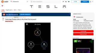 Tesla App Finally Links to My Solar City Account! : teslamotors ...