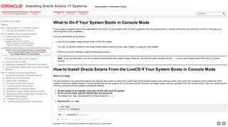 What to Do If Your System Boots in Console Mode - Installing Oracle ...