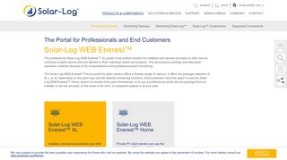 Solar-Log WEB Enerest™ Online Portal