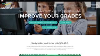 SOLARO.com — Practice Tests and Study Help to Improve your Grades