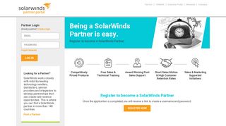 Partner Login - SolarWinds