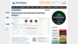 Getting Started with Solarwinds Virtualization Manager 7 ...
