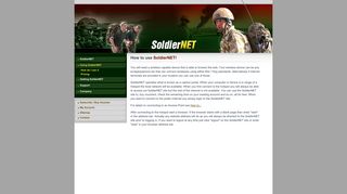 How to use SoldierNET!