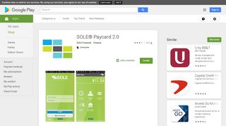 SOLE® Paycard 2.0 - Apps on Google Play