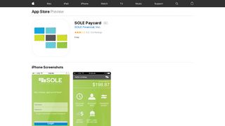 SOLE Paycard on the App Store - iTunes - Apple