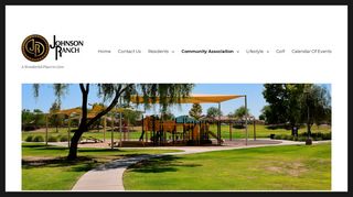 Homeowner Information - Johnson Ranch