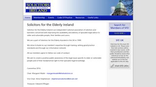 Solicitors for the Elderly Ireland - SFEI