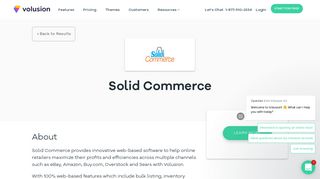 Solid Commerce | Volusion Order Management Partner