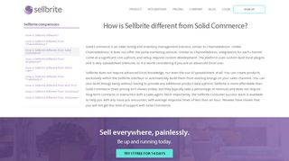 How is Sellbrite different from Solid Commerce? - Sellbrite