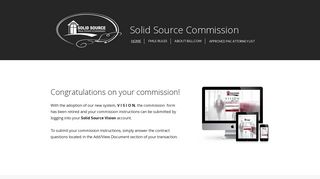 Welcome to Solid Source Commission