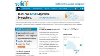 Solidifi (Canada) — The Next Generation of Appraisal Management
