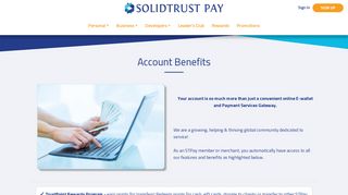 Account Benefits - SolidTrust Pay