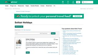 Solitair Holidays - Solo Travel Forum - TripAdvisor