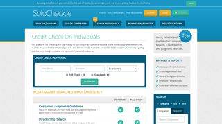 Check Individuals - Irish Company Info - SoloCheck