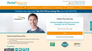 Solstice Dental Discount Plans | Solstice Plus Plan One