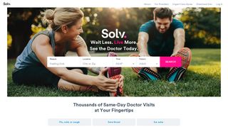 Solv: Get Same-Day Urgent Care Appointments, Minus The Wait