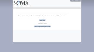 SOMA Membership - Student Osteopathic Medical Association