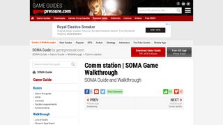 Comm station | SOMA Game Walkthrough - SOMA Guide - Game Guides