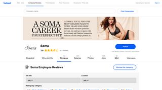 Soma Pay & Benefits reviews - Indeed