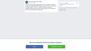 KCTCS eLearning (Blackboard)... - Somerset Community College