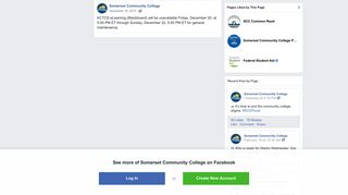 KCTCS eLearning (Blackboard) will be... - Somerset Community College