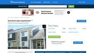Somerset Lakes Apartments - 64 Reviews | Indianapolis, IN ...