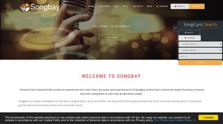 Songbay: Buy and Sell 100% Original Lyrics and Songs Online
