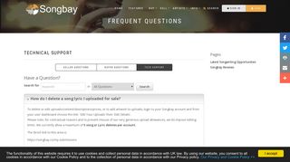 How to Buy and Sell Music and Lyrics online with full ... - Songbay